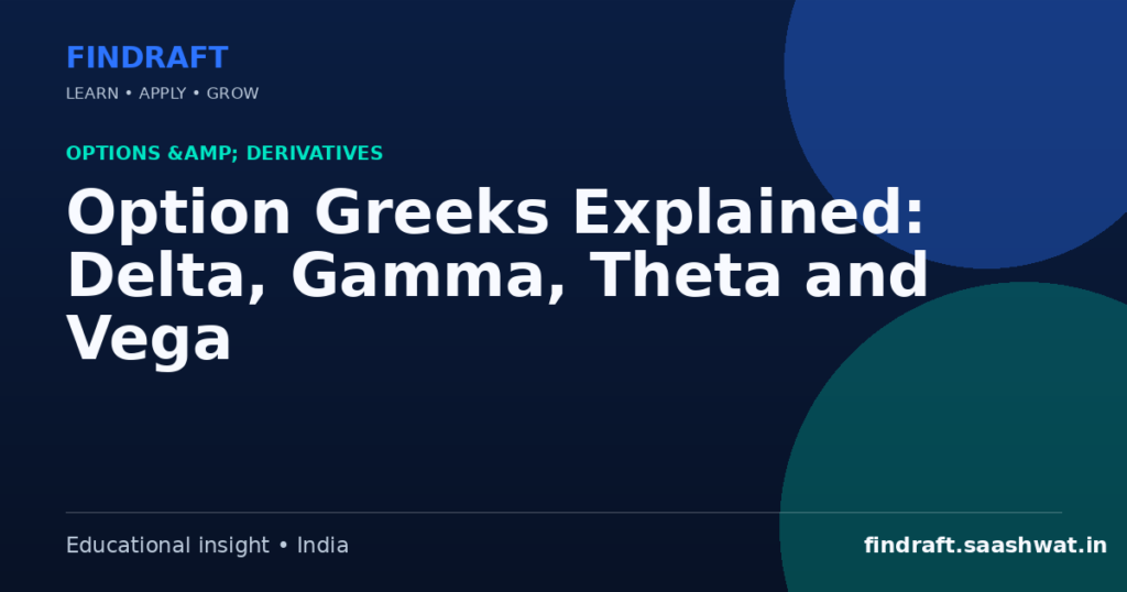 Option Greeks Explained: Delta, Gamma, Theta and Vega — FinDraft