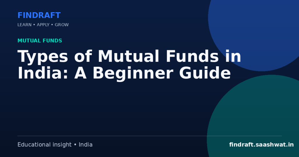 Types of Mutual Funds in India: A Beginner Guide — FinDraft
